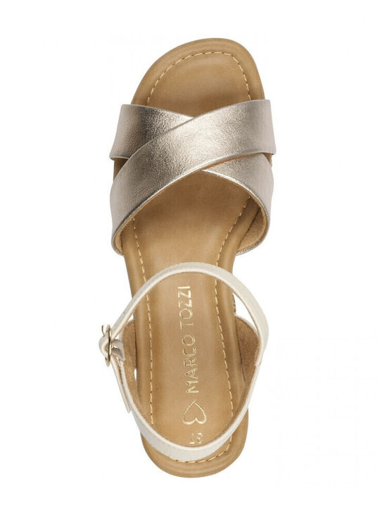 Women's Platform Shoes Gold