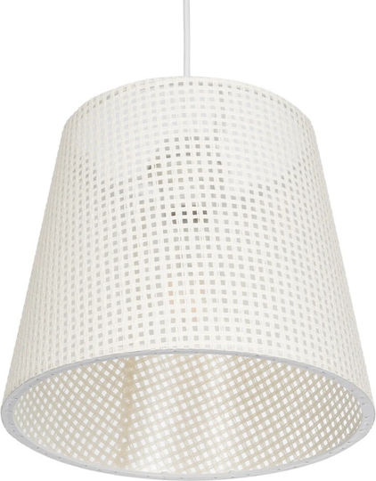 GloboStar Coney Lustră Bej cu Dulie E27 26x26x93cm.