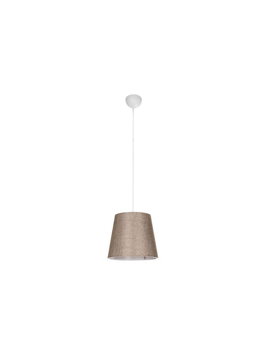 GloboStar Coney Pendant Light Brown with Socket E27 26x26x93cm