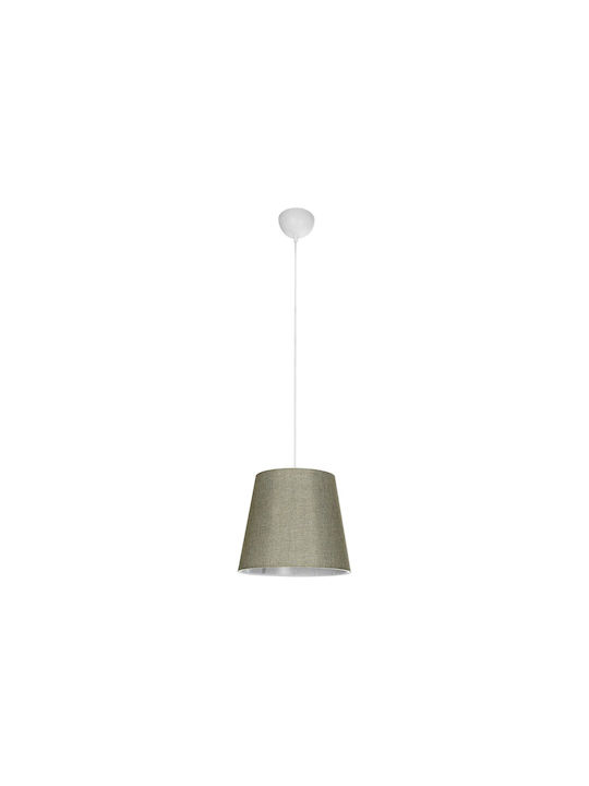 GloboStar Coney Κρεμαστό Φωτιστικό Πράσινο με Ντουί E27 26x26x93εκ.