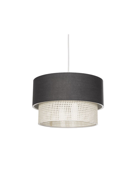 GloboStar Sissie Pendant Light Gray with Socket E27 30x30x93cm