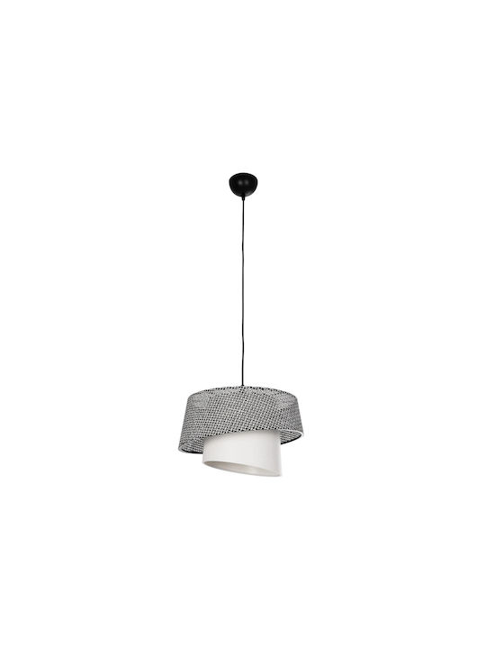GloboStar Alina Pendant Light Gray with Socket E27 30x30x93cm
