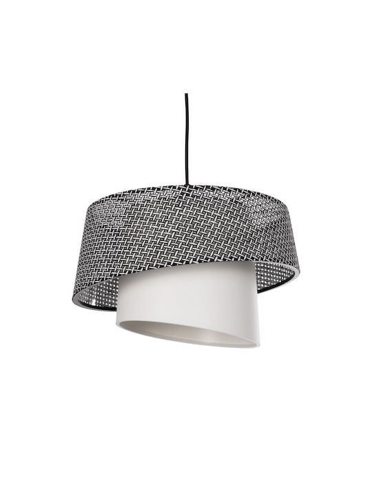 GloboStar Alina Pendant Light Gray with Socket E27 30x30x93cm