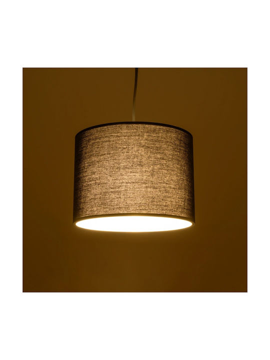 GloboStar Blaze Pendant Light Black with Socket E27 22x22x90cm