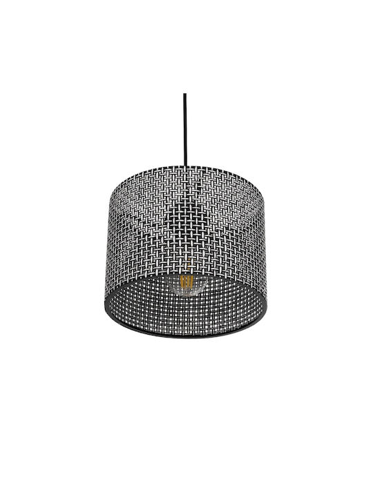 GloboStar Clairie Pendant Light Gray with Socket E27 22x22x93cm