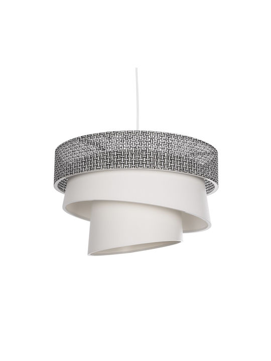 GloboStar Siera Pendant Light Gray with Socket E27 38x38x95cm