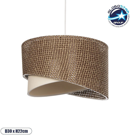 GloboStar Lili Pendant Light Bronze with Socket E27 38x38x95cm
