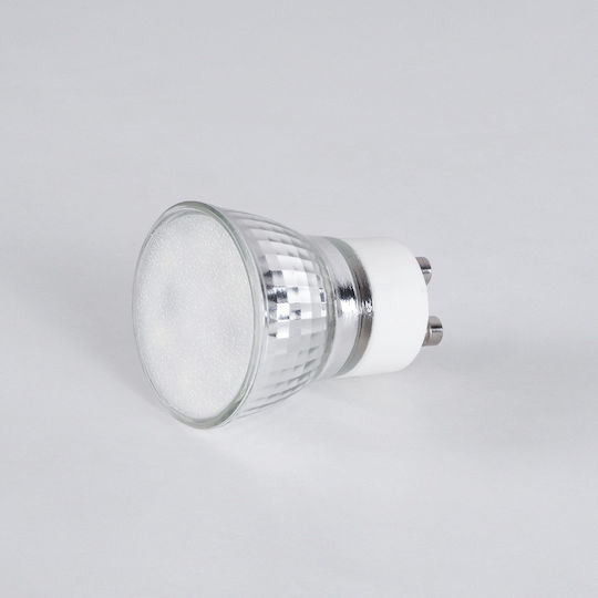 GloboStar Λάμπα LED 4W για Ντουί GU10 και Σχήμα MR11 Ψυχρό Λευκό 400lm