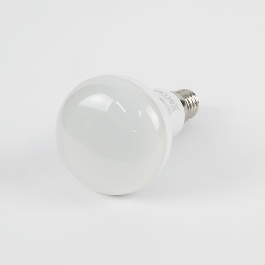 GloboStar Λάμπα LED 65W 89mm για Ντουί E14 και Σχήμα R50 Ψυχρό Λευκό 790lm