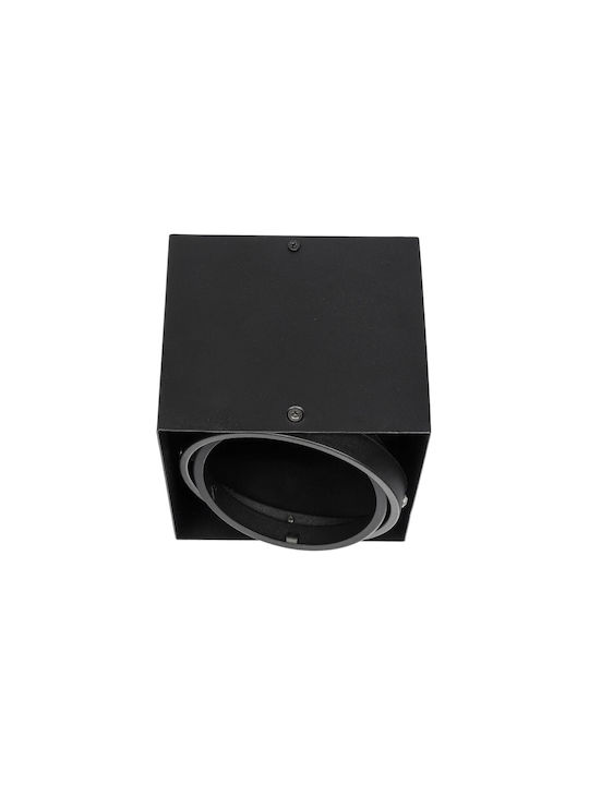GloboStar Monos Spot cu Soclu GU10 în Culoare Negru