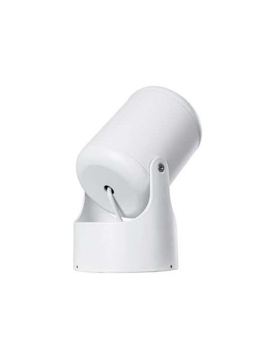 GloboStar Single LED Natural White Spot in White Color