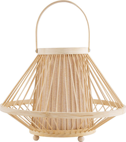 GloboStar Decorative Lamp with Socket for Bulb E27 Beige