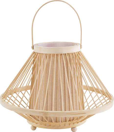 GloboStar Decorative Lamp with Socket for Bulb E27 Beige