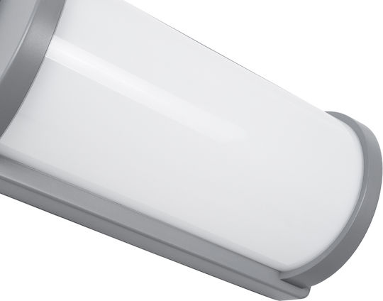 GloboStar Celestial Επιτοίχια Εξωτερική Πλαφονιέρα LED IP65 15W με Φυσικό Λευκό Φως 26x9x13.5εκ.