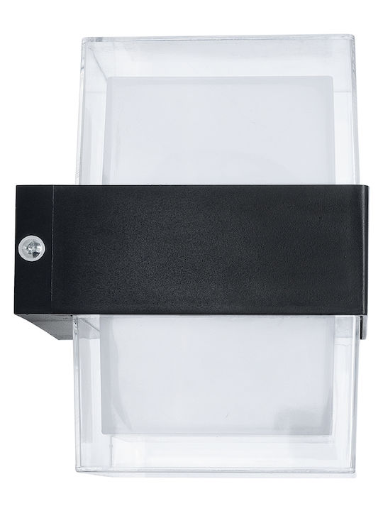 GloboStar Empire Wall-Mounted Outdoor Spot Light LED IP65 10W with Natural White Light Double Beam