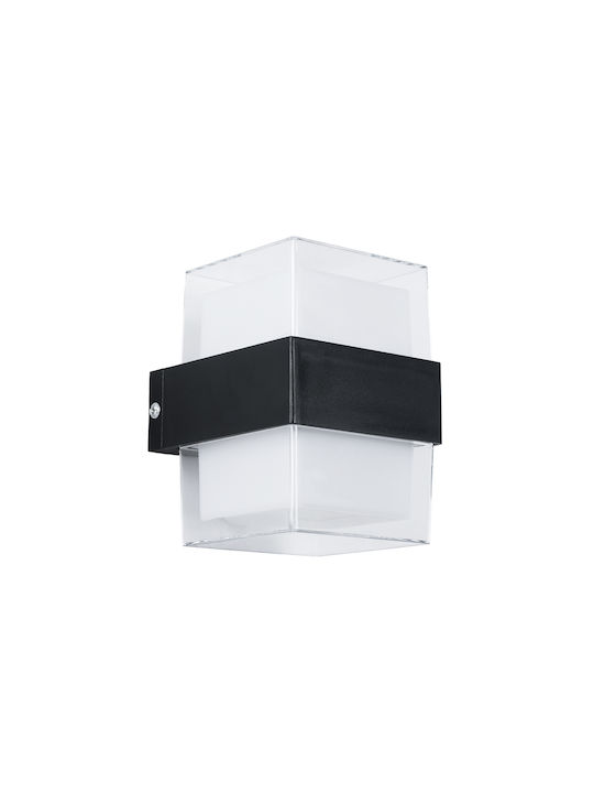 GloboStar Empire Wall-Mounted Outdoor Spot Light LED IP65 10W with Natural White Light Double Beam