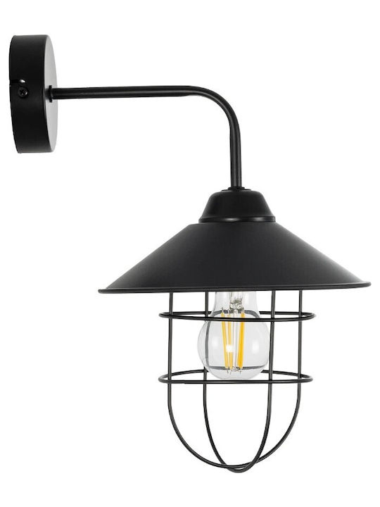 GloboStar Cage Wall-Mounted Outdoor Lighting E27 IP20 22x35cm