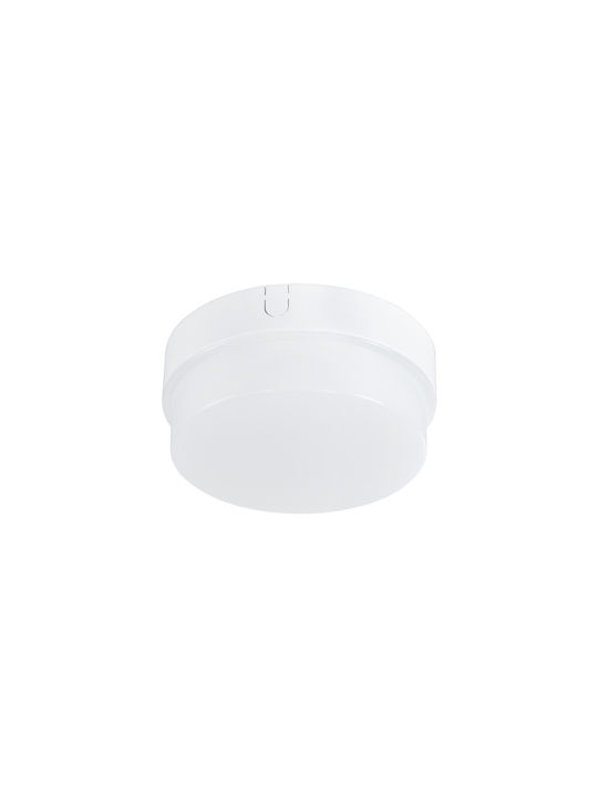 GloboStar Revano Deckenleuchte Badezimmer 12cm Weiß mit Integrierter LED