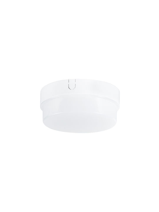 GloboStar Revano Deckenleuchte Badezimmer 12cm Weiß mit Integrierter LED