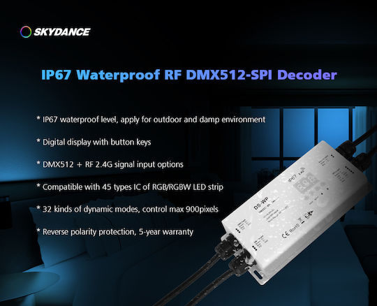 GloboStar Skydance Ασύρματο RF με Τηλεχειριστήριο 73143
