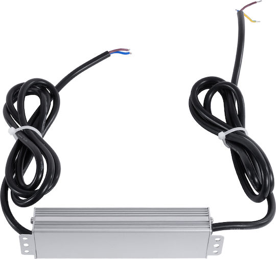 GloboStar Ρυθμιζόμενο Dimmable Τροφοδοτικό LED Στεγανό IP68 Ισχύος 60W με Τάση Εξόδου 24V