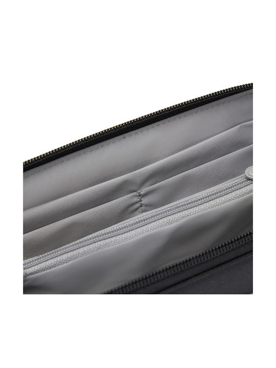 Wallet Ανδρικό Πορτοφόλι Ταξιδίου με RFID Μαύρο