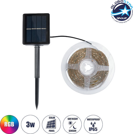 GloboStar Ηλιακό Φωτιστικό Φανάρι 3W 30lm IP65