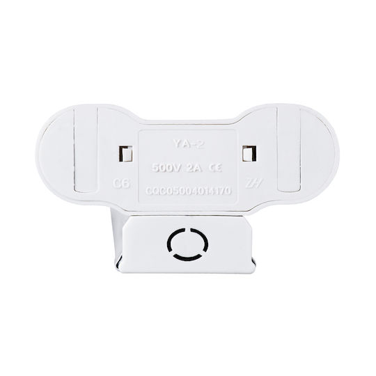 GloboStar Lighting Batten TUBATO Single-Ended with 2 Slots for LED Lamps T8 150cm