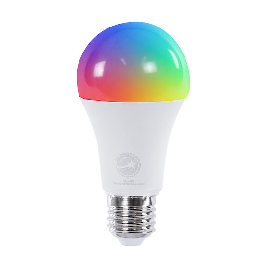 GloboStar Smart LED Bulb 12W for Socket E27 and Shape A60 Adjustable White 1200lm Dimmable