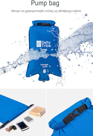 Salty Tribe Ciconians Single Camping Sleeping Mat 185x55cm Thickness 5cm in Blue color