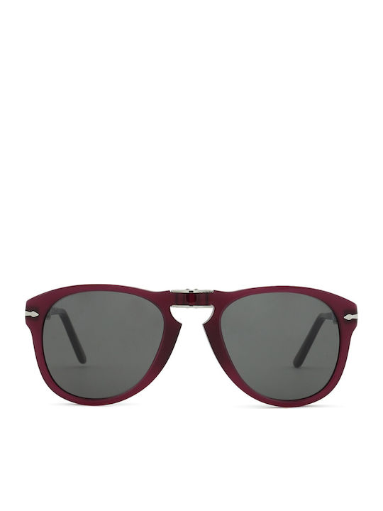 Persol Folding Po0714 Sonnenbrillen Burgundisch mit Kunststoff Gestell