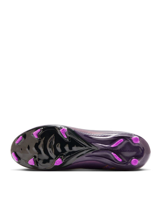 Nike Mercurial Superfly 10 Academy Football Shoes with Cleats Purple Nike Mercurial Superfly 10 Academy Football Shoes with Cleats Purple
