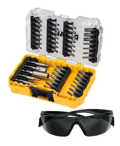 Комплект битове Dewalt Dt70704-qz 47 части защитни очила жълто черно