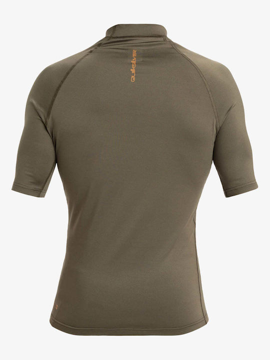 Quiksilver Everyday Men's Short Sleeve Sun Protection Shirt Green