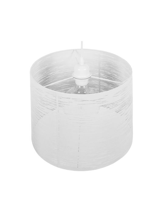 GloboStar Accademia White Bell Pendant Ceiling Light with E27 Socket 35x25x25cm