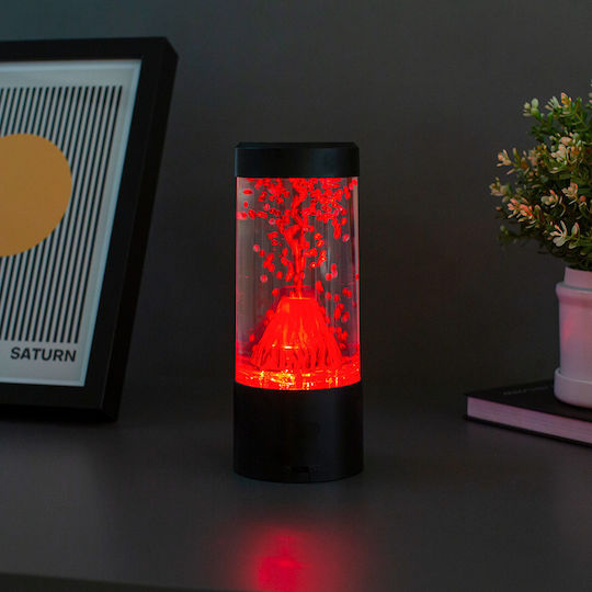 The Source Διακοσμητικό Φωτιστικό Mini Volcano LED Lava Lamp
