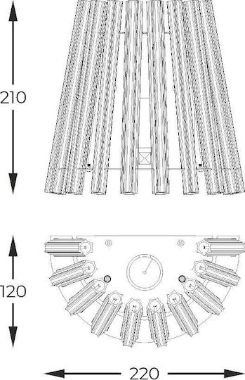 Zuma Line Lamp Wall Gold Zuma Line Lamp Wall Gold