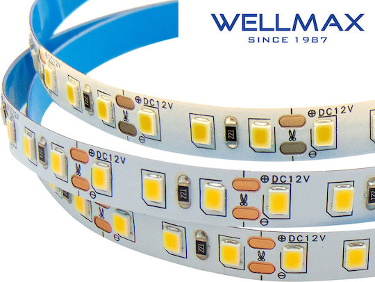 Wellmax LED Strip 12V Natural White Light 1m Type SMD2835