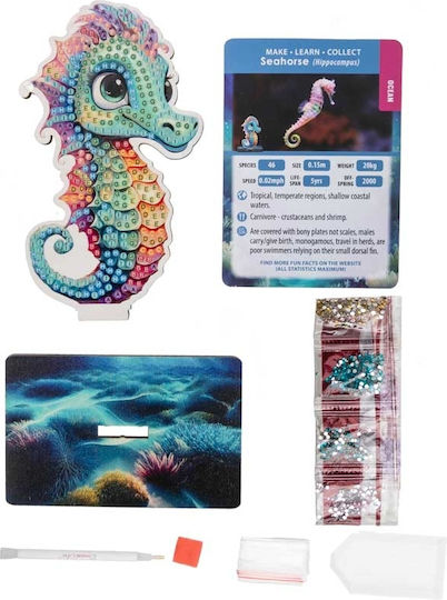 Set Pictură cu Diamante Craft Buddy Crystal Art Buddies Libelulă 7 Piese