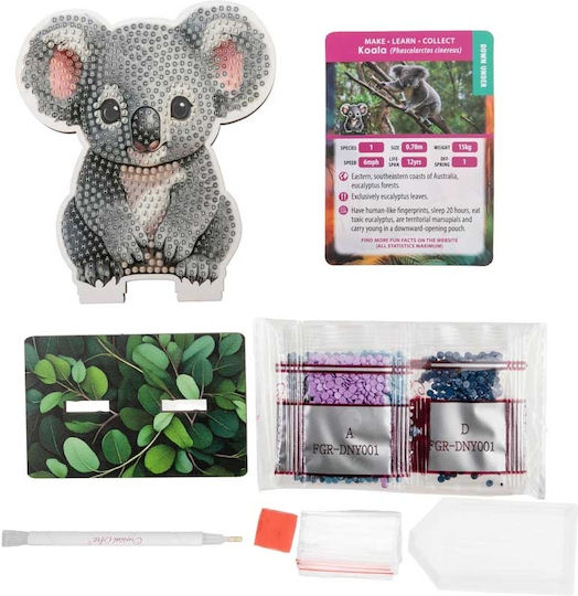 Diamond Painting Kit Craft Buddy Crystal Art Buddies Koala 7 Pieces