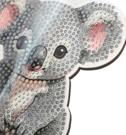 Diamond Painting Kit Craft Buddy Crystal Art Buddies Koala 7 Pieces