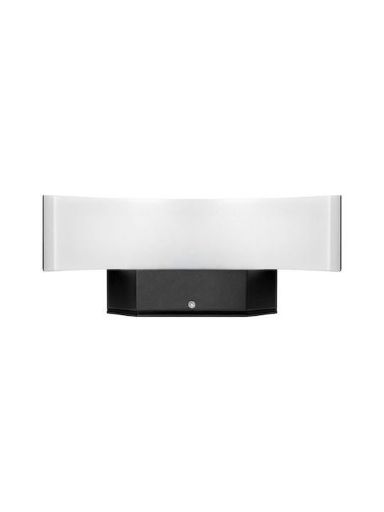 Orno Wall-Mounted Outdoor Lighting LED IP54 9W with Natural White Light