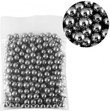 Set Prastie din Lemn 200 Bile Metalice Airsoft 7 Mm Prastii 19 Cm Maro