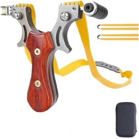 Set de Vârfuri Metalice Tăiate cu Laser 7 mm Bile Metalice 12 cm Plutitor Mâner din Lemn Inclus Husă Maro