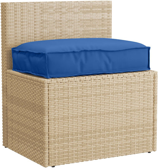 vidaXL Pallete Bench Cushion Royal Blue 40x60cm