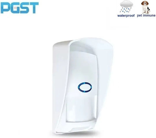 PGST PET Ασύρματος Αισθητήρας Κίνησης Υπερύθρων Εμβέλειας 12m