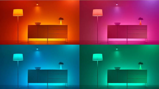 WiZ Smart Bulb LED for Socket E27 and Shape A60 RGB 806lm
