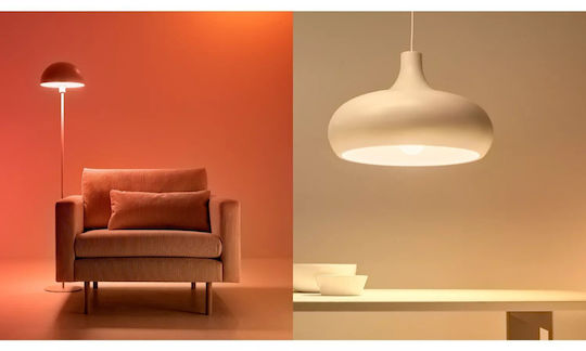 WiZ Smart Λάμπα LED για Ντουί E27 και Σχήμα A60 Ρυθμιζόμενο Λευκό Dimmable