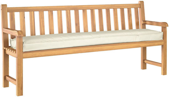 vidaXL Sitzbank-Kissen Beige 2Stück 40x200cm