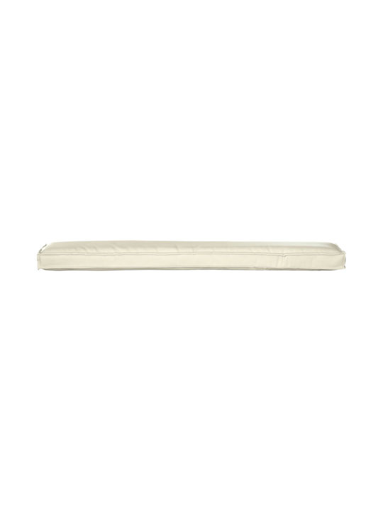 vidaXL Pernă De Bancă Pentru Scaune De Grădină Crem 2 Buc 40x200 Cm
